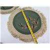 Image 8 : Qty 3 Round Rugs 18" dia