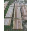 Image 2 : 43 Treated Spruce Boards : (20) 1'' x 4'' x 6' 8'' , (11) 1'' x 4'' x 7'