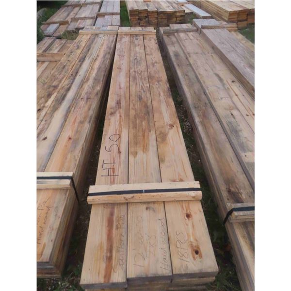 18 Southern Pine Hardwood 2'' x 8'' x 12'