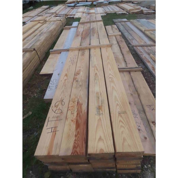 32  MSR Lumber Southern Pine Hardwood 2'' x 8'' x 18'