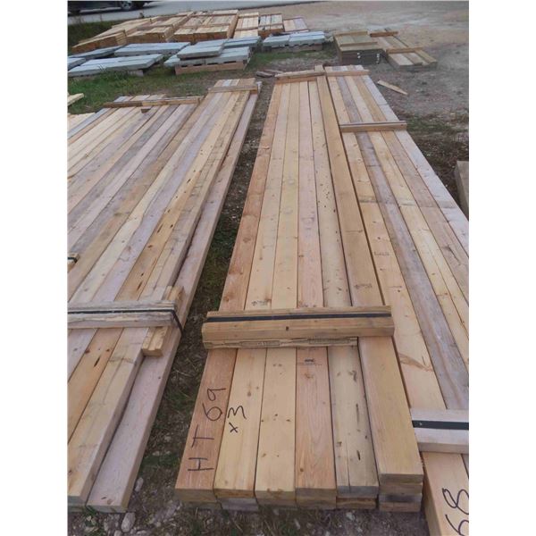 40 Spruce Boards 2'' x 4'' x 16'