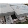 Image 3 : 7 Concrete Pads with Pressed Leaf Design 26'' x 19'' 