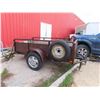 Image 1 : Bumper Hitch Utility Trailer 4' x 8' - Heavy Duty Sides , 3500 LBS 