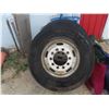 Image 1 : 2 Euzkadi 315/80R 22.5 Tires and Rims 