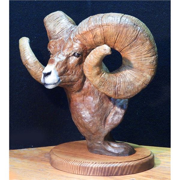 Bronze Sculpture Titled “Mountain Monarch” by Cynthie Fisher/Cynthie's Wildlife Originals