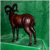 Image 3 : Vintage Antique Hard Formed Leather Statue
