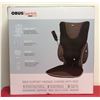 Image 1 : Obus essential back support massage cushion with heat ergonomic support with multi-zone massage