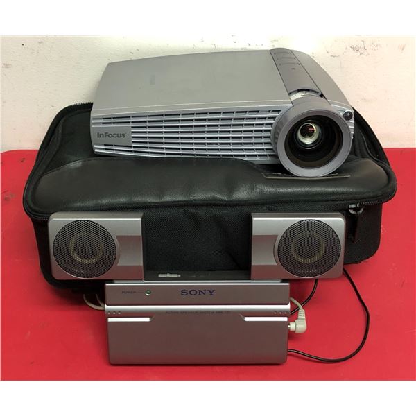 Infocus film projector