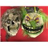 Image 3 : Group of Halloween masks and decor items