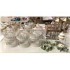Image 1 : Group of assorted decor items including - decor bird cages, candle holders, etc...