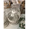 Image 3 : Group of assorted decor items including - decor bird cages, candle holders, etc...