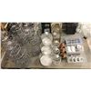 Image 1 : Group of assorted decor items including - decor bird cages, mini lantern candle holders, etc...