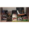 Image 1 : Group of misc video games & DVDs including - NHL, Tarzan, Deepwater horizon, Madden, etc...