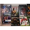 Image 2 : Group of misc video games & DVDs including - NHL, Tarzan, Deepwater horizon, Madden, etc...