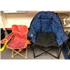 Image 1 : Group of 2 camping chairs