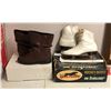 Image 1 : Group of Cougar boots size 6 & Hockey outfit skate size 9