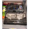 Image 2 : Group of misc tools including - Ratcheting driver & bit set, Milwaukee drill set, root Matic, etc...