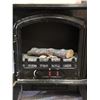 Image 5 : Large group of assorted misc. items including - decor flame electric fireplace, misc cleaning suppli