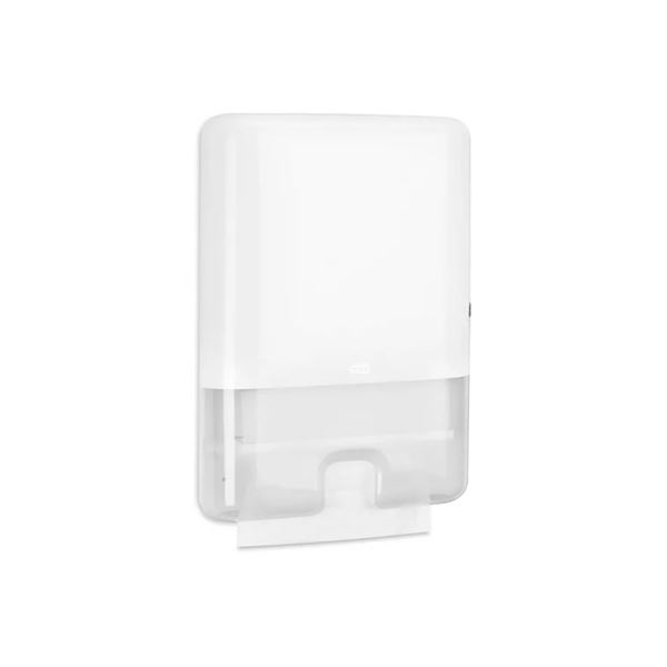 Group of 2 Tork Xpress hand towel dispenser interfold, white (new in box)