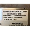 Image 4 : Used Merrychef eikon e4 ITEM NUMBER: e4CSVMV6DFU1GMCA SERIAL NUMBER: 2106213092994