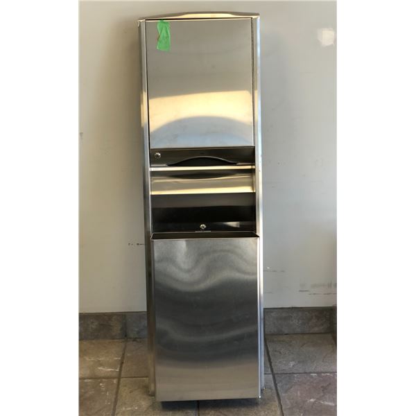Large standing towel dispenser
