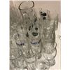 Image 4 : Large group of assorted glasses including - champagne glasses, beer glasses, shot glasses, cups, etc