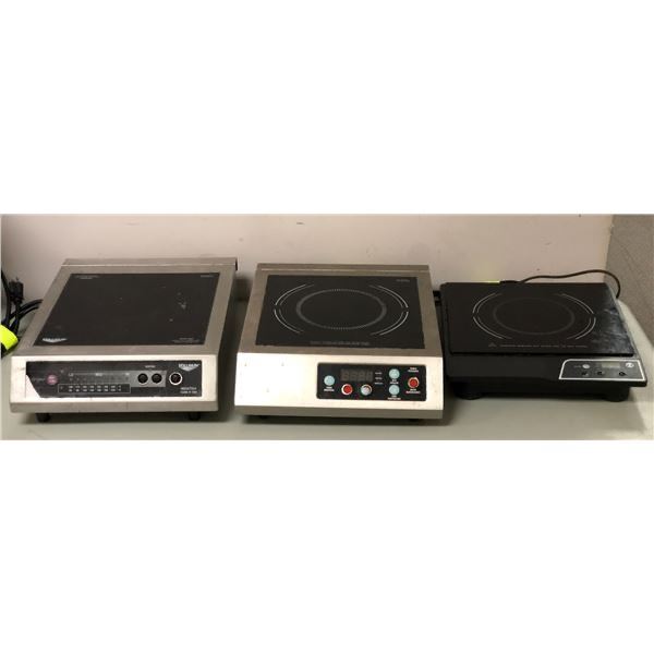 Group of 3 Commercial Induction Cooker (Vollrath, Schott ceran, panda)