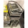 Image 2 : Group of misc hot/cold commercial storage pans, trays, etc...