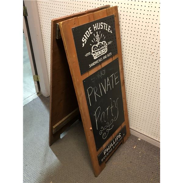 Side Hustle restaurant grade sign 4ft H