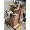 Image 1 : Pallet lot of misc items including - round gas fittings, home decor, vintage electronics, etc...
