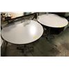Image 1 : Group of 2 tables (3ft DIA x 29in H)