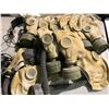Image 3 : Group of approx. 12 gas mask & vintage headgear