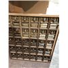 Image 2 : Rare Vintage Small USPS Post Office Brass Box Door