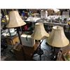 Image 1 : Group of 3 various vintage lamps