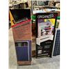 Image 2 : Group of assorted closet organizers and solar panel