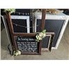 Image 2 : Group of assorted decorative chalkboards & framed wall hangings