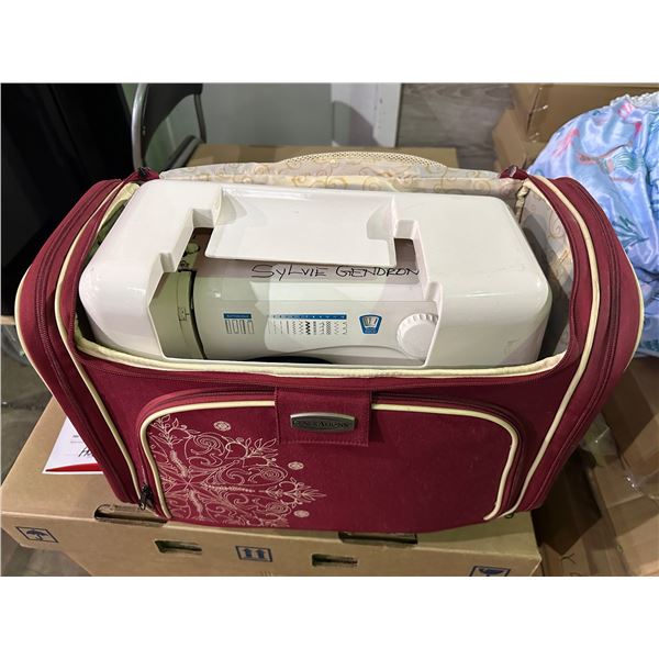 Euro-pro X sewing machine & case
