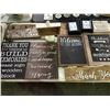 Image 3 : Group of assorted wedding signage