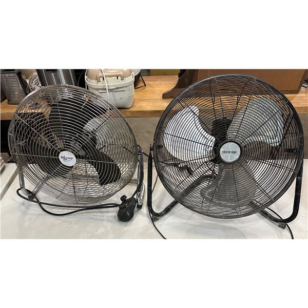 2 Industrial fans