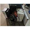 Image 1 : Group of portable air conditioners, industrial grade lights, etc...