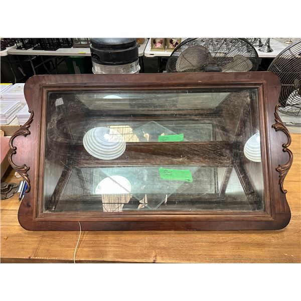 Wall display showcase