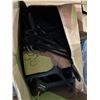 Image 3 : Pallet lot of misc. including - zipper garment bags, boot/shoes, suit hangers, hangers, picture fram