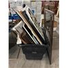 Image 1 : Pallet lot of misc. including - frames, signs, etc... approx. 13 pieces
