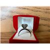 Image 2 : 9.25 Sterling silver & moissanite ring