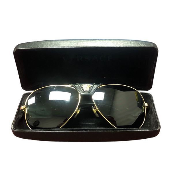Pair of Versace sunglasses w/ case