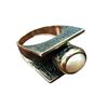 Image 1 : Pearl 925 stamped silver ring