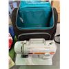 Image 1 : Smart by PFAFF sewing machine w/plug & case