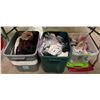 Image 1 : Group lot of misc. items including - shoe support, boot protector, socks, purses, bags, etc...