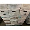 Image 4 : Pallet lot of misc. items including - men's black shoes & boots, women's heels & shoes, aprons, men'