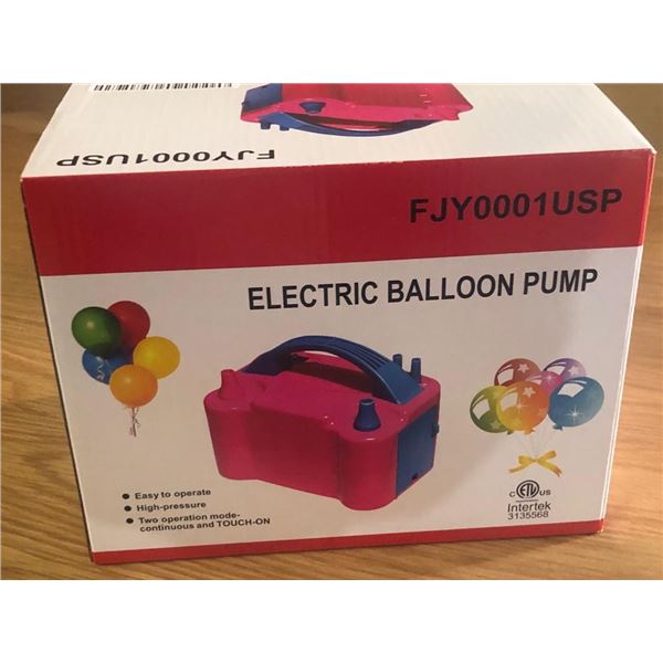 Electric Air Balloon Pump Portable Dual Nozzle 110V 600W Electric Balloon Blower Pump/Electric Ballo